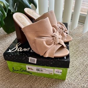 NIB Sam Edelman Yumi bow heels - Sz 8